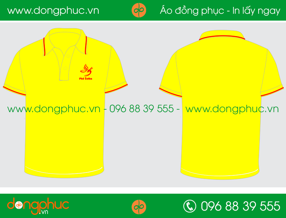 Áo phông đồng phục nhà hàng Sutka